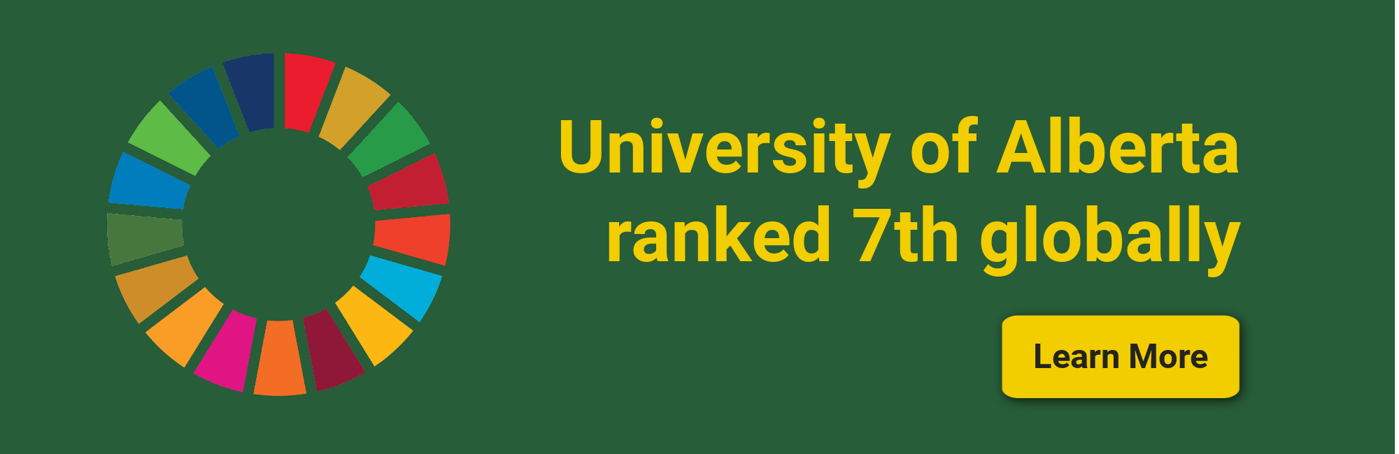U of A ranked 7th globally - click to read more